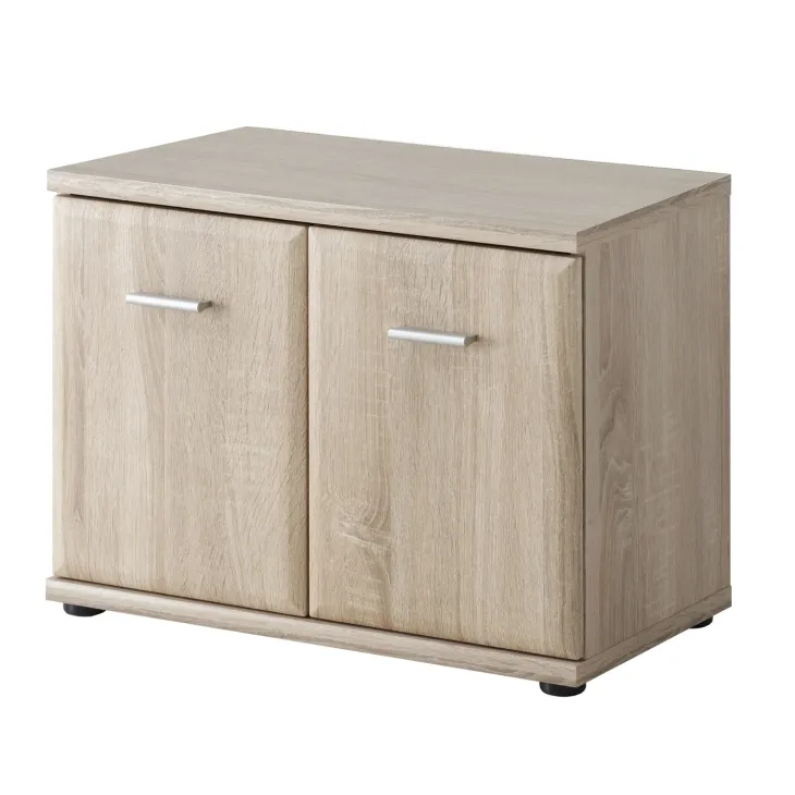 Mobile ingresso 210x203h cm con specchio e appendiabiti rovere sonoma California 4 Gihome®