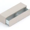 Mobile ingresso 207x180h cm pannello cannettato beige cashmere rovere chiaro Sunset Decor 1018