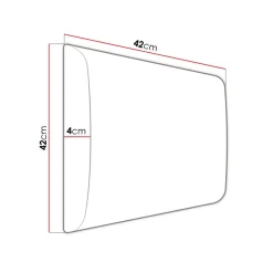 Mobile ingresso 145x168h cm rovere rustico grigio Welly 4