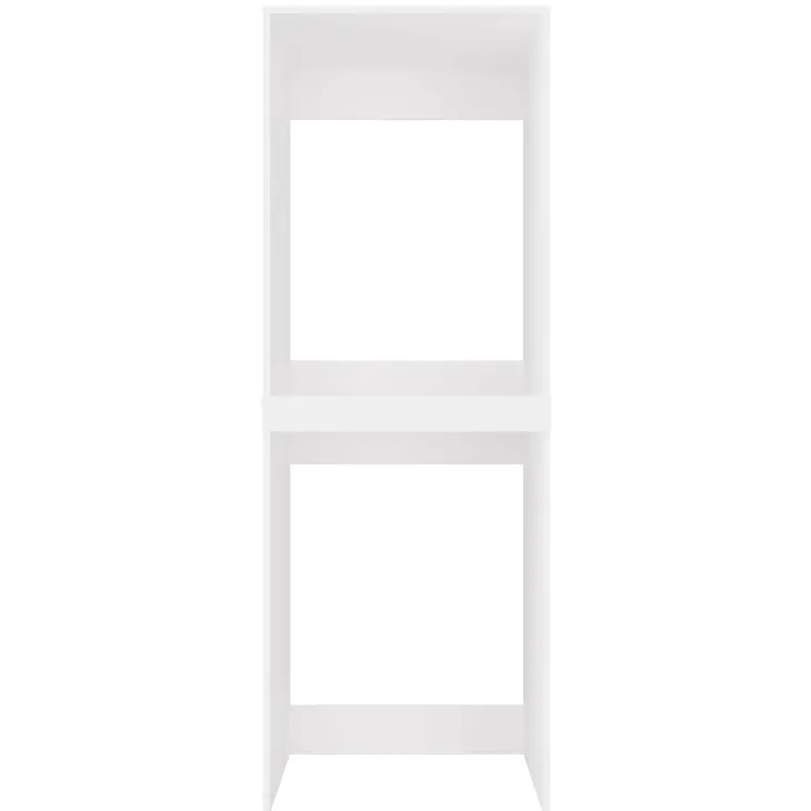 Mobile lavatrice e asciugatrice 64x180h cm bianco Motty