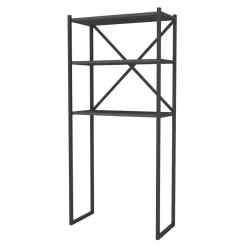 Mobile lavatrice 66x160h cm industrial metallo antracite Loft