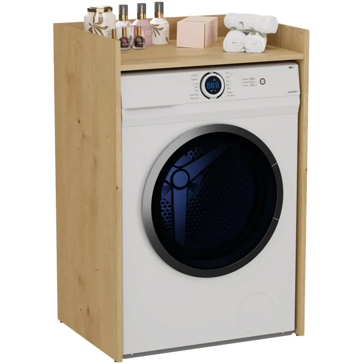 Mobile lavatrice 64x98h cm rovere nodoso Motty