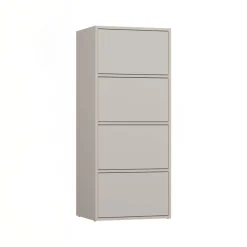 Mobile multiuso ingresso 50x119h cm scarpiera 4 ante cashmere Tyler