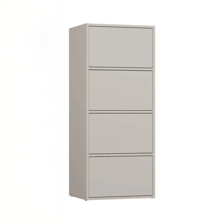 Mobile multiuso ingresso 50x119h cm scarpiera 4 ante cashmere Tyler