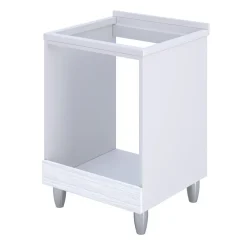 Mobile per piano cottura e forno ad incasso 60x86h cm bianco frassinato Talise