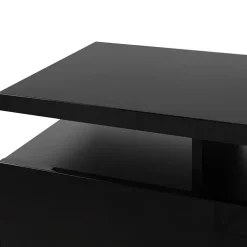 Mobile porta TV 180x56h cm nero lucido Blackburn