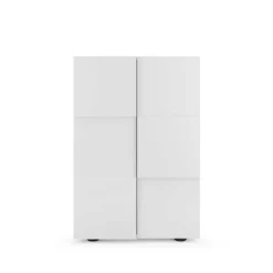 Mobile scarpiera 78x112h cm 2 ante bianco lucido Obsession