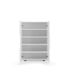 Mobile scarpiera 78x112h cm 2 ante bianco lucido Obsession