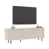 Mobile TV 180x60h cm 3 ante beige cashmere Lucrezia