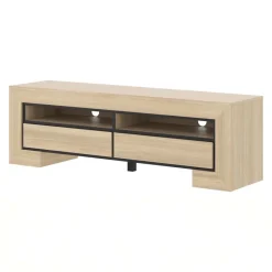 Mobile TV 160x51h cm 2 cassetti rovere Écarté