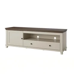 Mobile tv 181x61h cm 1 vano a giorno 1 cassetto 1 anta beige Texel