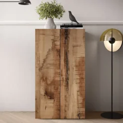 Mobile ufficio multiuso 63x114h cm 2 ante nero pero Jobby