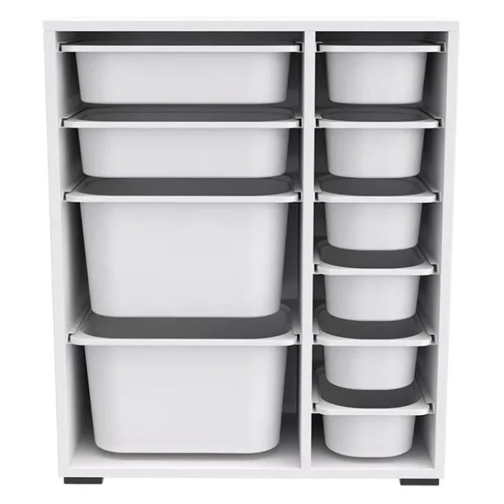 Modulo cassettiera 70x81cm bianco opaco Fast Patton