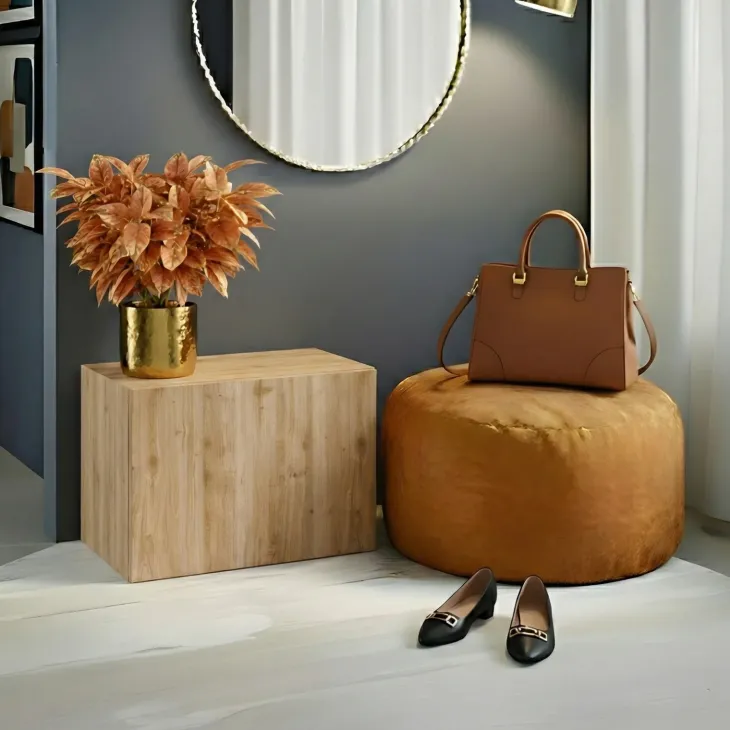 Modulo da terra 55x40 cm con anta reversibile rovere chiaro Sunset