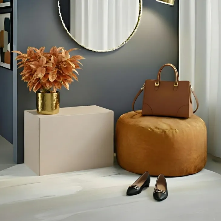 Modulo da terra 55x40 cm con anta reversibile beige Sunset