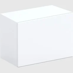 Modulo da terra 55x40 cm con anta reversibile bianco lucido Sunset