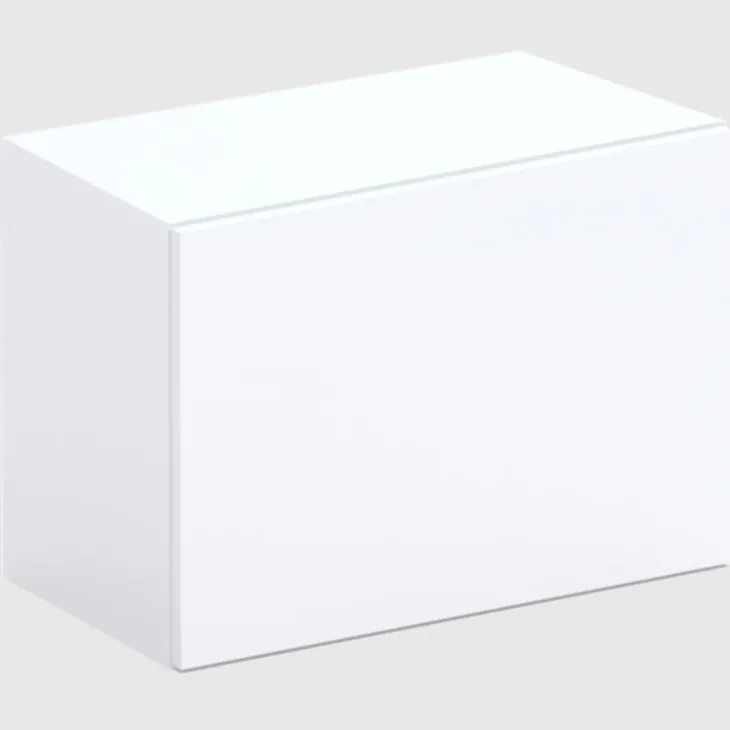 Modulo da terra 55x40 cm con anta reversibile bianco lucido Sunset