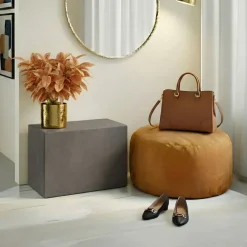 Modulo da terra 55x40 cm con anta reversibile marrone bronzo Sunset