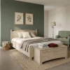 Panca fondoletto 110x45h cm contenitore rovere sonoma Londra