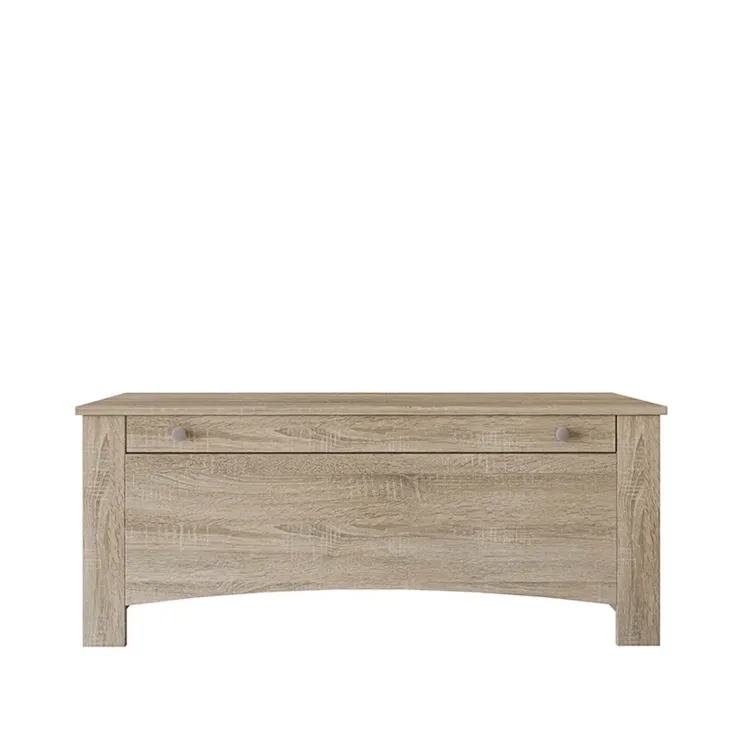 Panca fondoletto 110x45h cm contenitore rovere sonoma Londra