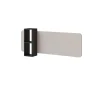 Pannello a parete 160x52h cm con mensola beige cashmere nero Bellagio