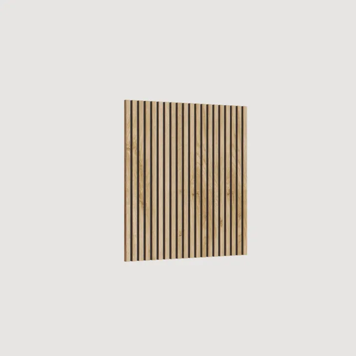 Pannello cannettato a muro 69x74h cm rovere chiaro Sunset Decor