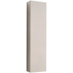 Parete attrezzata sospesa 260x170h cm con biocamino beige cashmere Ignis 5 Gihome®