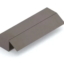 Parete attrezzata sospesa 334x180h cm con pannello cannettato marrone rovere chiaro Sunset Decor 1041