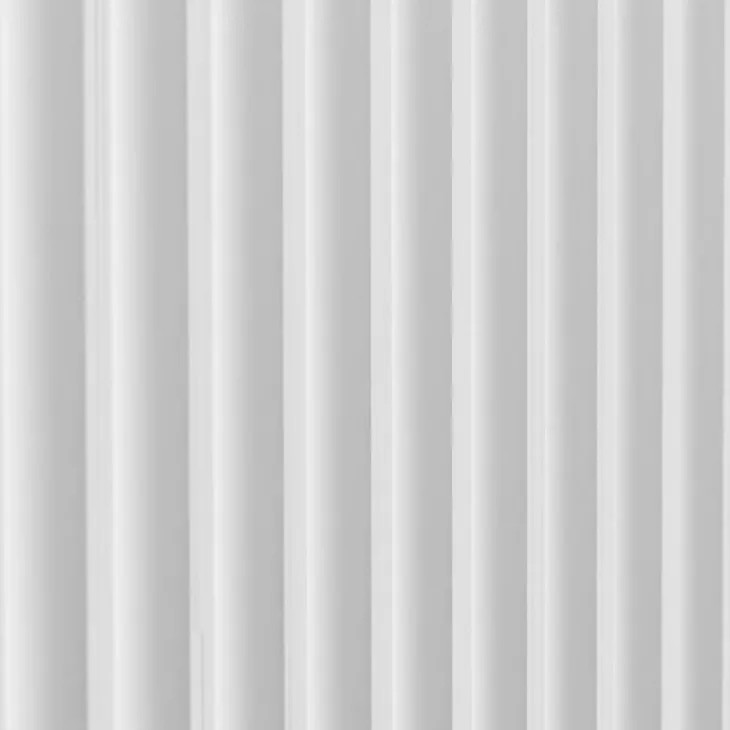 Parete attrezzata sospesa 180x150h cm 3 ante bianco cannettato effetto marmo Ilaria