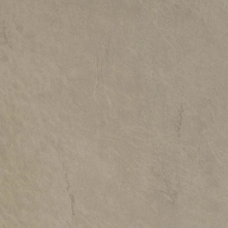Parete attrezzata 345x186h cm con pannello cannettato tortora beige rovere scuro Sunset Decor 1044