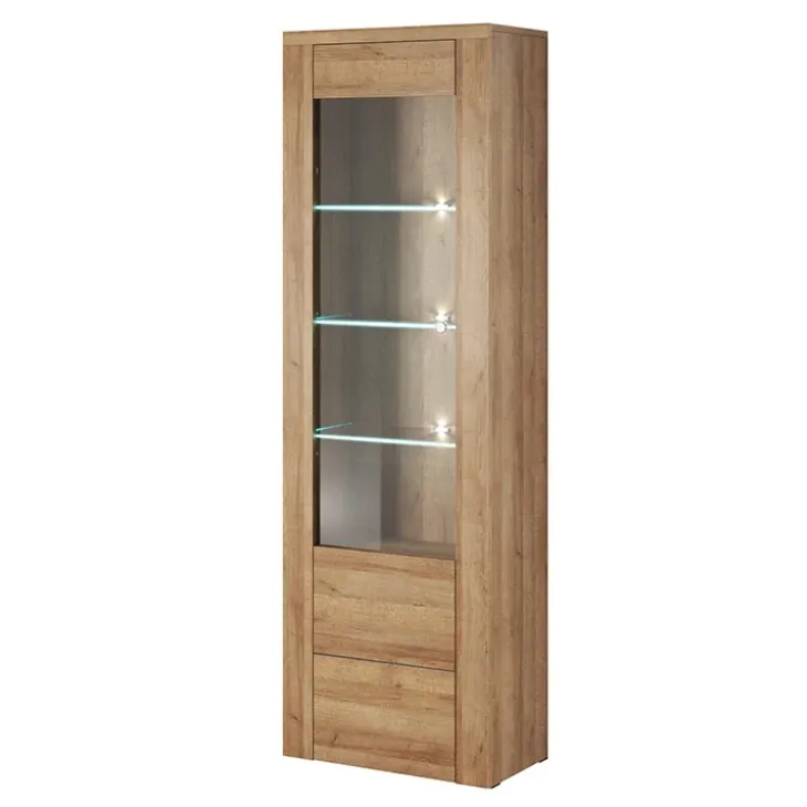 Parete attrezzata 325x206h cm rovere Paloma 2