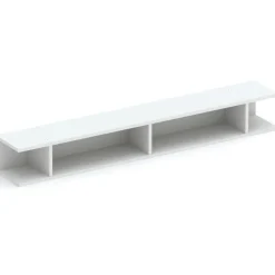 Parete attrezzata 246x186h cm soggiorno grigio chiaro Sunset 1000