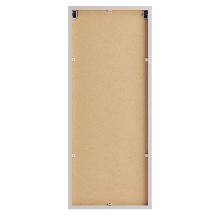 Pensile bagno lavanderia 35x85h cm cannettato 1 anta beige Cleany
