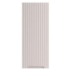 Pensile bagno lavanderia 35x85h cm cannettato 1 anta beige Cleany