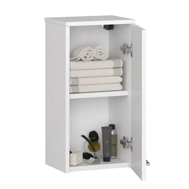 Pensile bagno sospeso 30x60h cm 1 anta bianco Woters