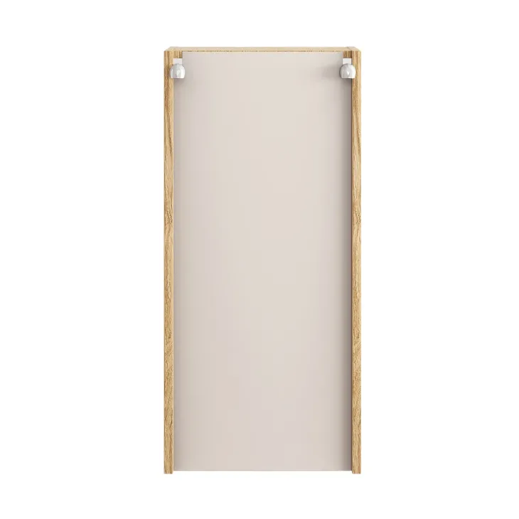 Pensile bagno sospeso 35x75h cm 1 anta beige rovere Swim