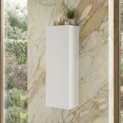 Pensile bagno sospeso 30x80h cm 1 anta bianco Speranza