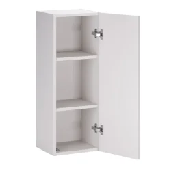 Pensile bagno sospeso 30x100h cm 1 anta bianco rovere Speranza
