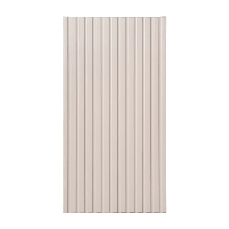 Pensile bagno sospeso 30x57h cm cannettato 1 anta beige Cleany
