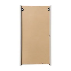 Pensile bagno sospeso 30x57h cm cannettato 1 anta beige Cleany