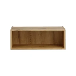 Pensile bagno 80x29h cm vano a giorno rovere Cleany