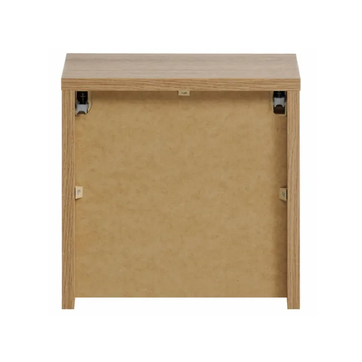 Pensile cubo sospeso 30x30h cm 1 anta reversibile Corallo