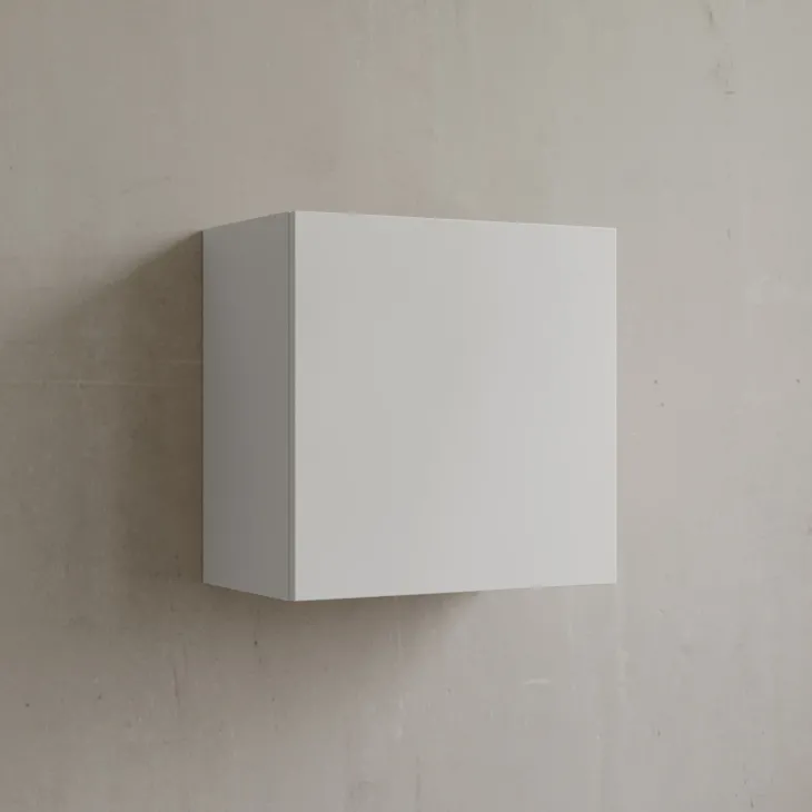 Pensile cubo sospeso 55x50h cm 1 anta reversibile grigio chiaro Sunset