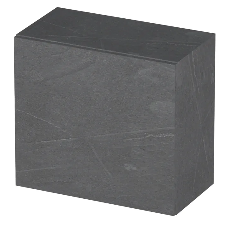 Pensile cubo sospeso 55x50h cm 1 anta reversibile antracite Sunset