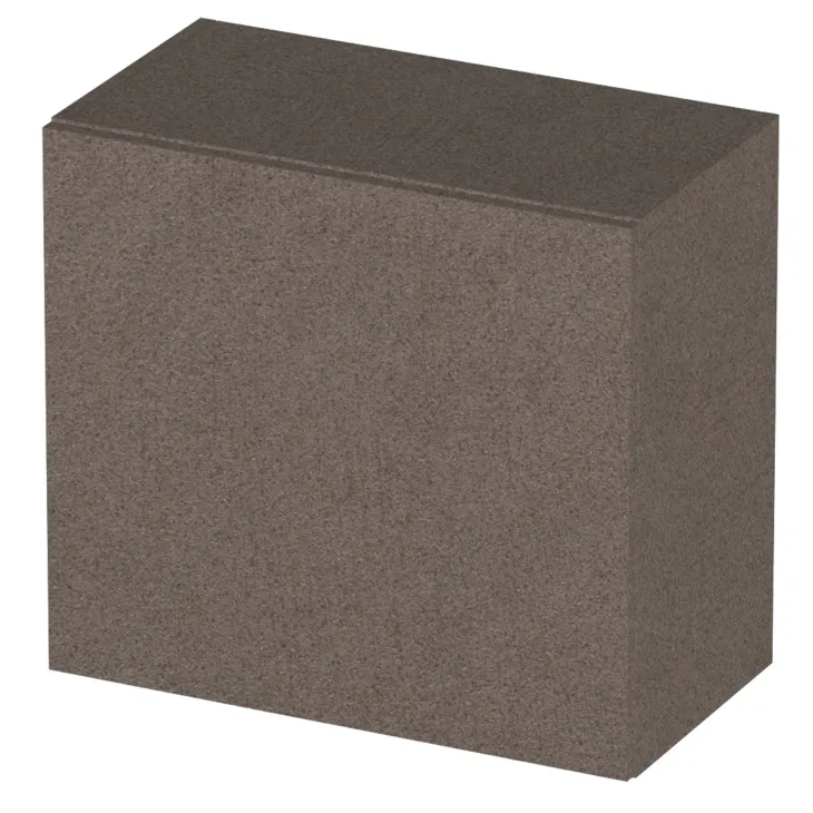 Pensile cubo sospeso 55x50h cm 1 anta reversibile marrone bronzo Sunset