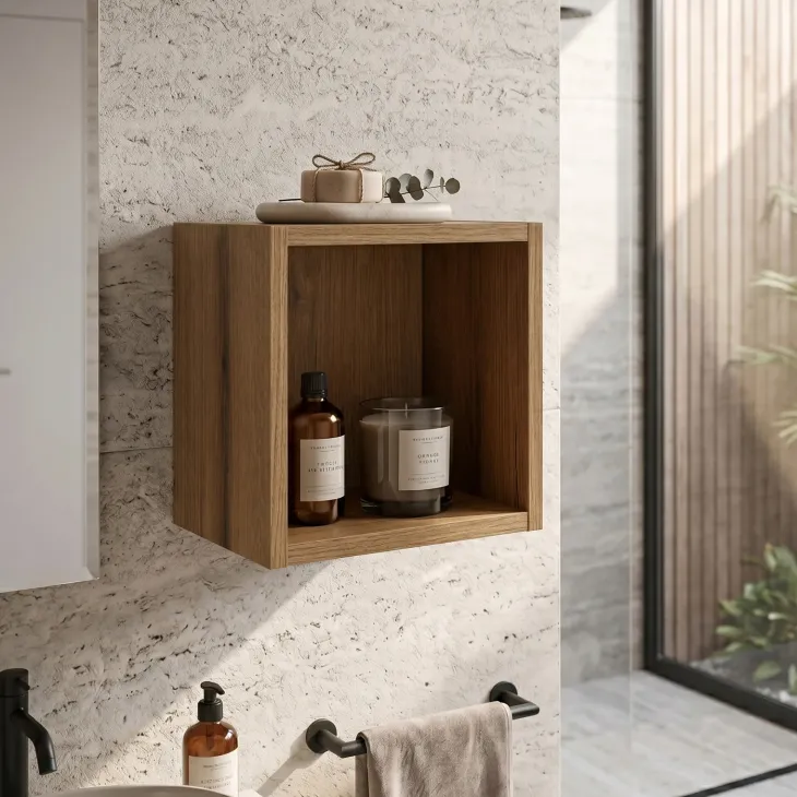 Pensile cubo 27x28h cm rovere Corallo