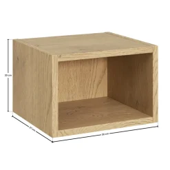 Pensile cubo 30x20h cm rovere Speranza