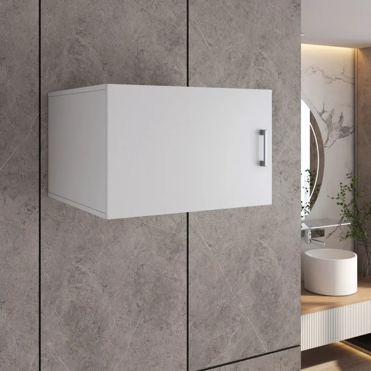 Pensile lavanderia 67x44h cm 1 anta bianco Ordinary