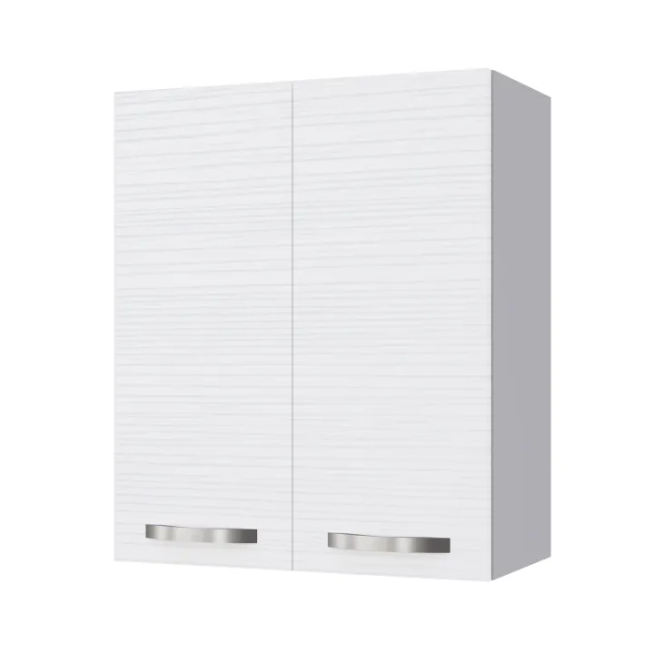 Pensile scolapiatti 60x72h cm 2 ante bianco frassinato Talise