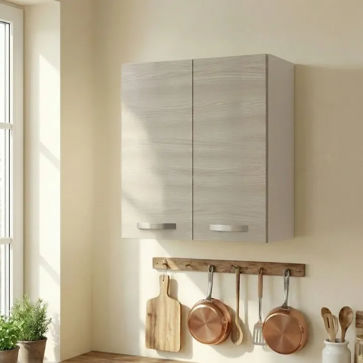 Pensile scolapiatti 60x72h cm 2 ante rovere olmo Talise